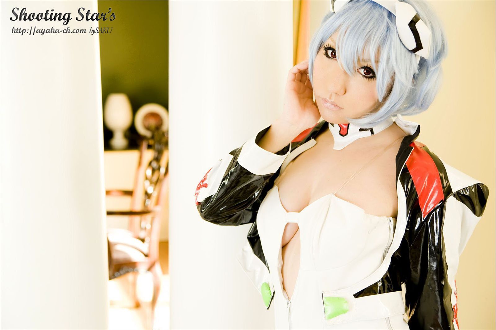 [Cosplay]  Evangelion - Big Tits Rei Ayanami 2